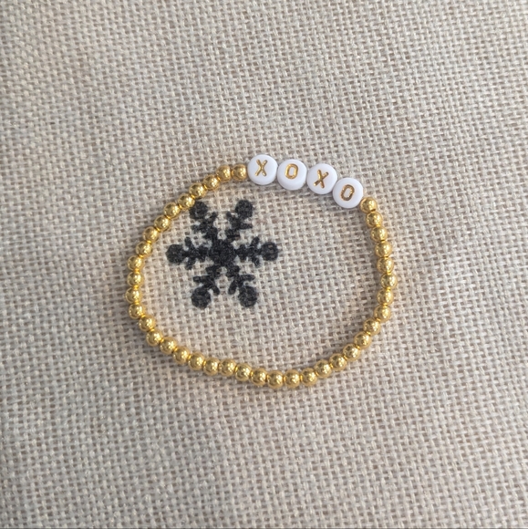 3 Handmade Beaded Bracelet Stack - Picture 4 of 5